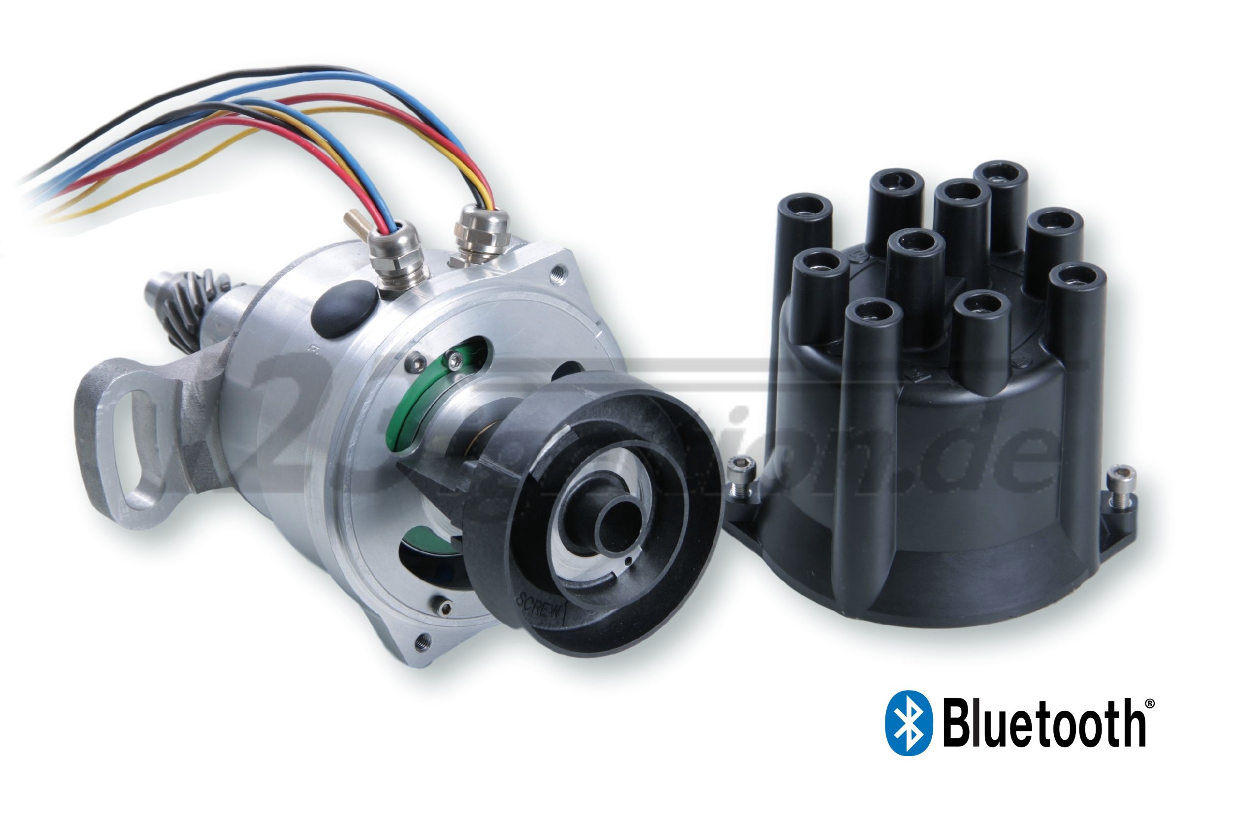123\TUNE+ Bluetooth Doppelzündverteiler für Toyota Corolla Celica Carina MR2 mit 4A-GE Motor offene Verteilerkappe