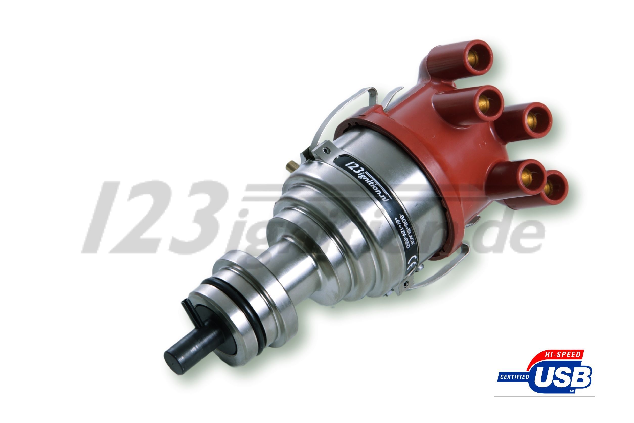 123\TUNE USB Zündverteiler für Fiat 124 131 Coupe Spider Abarth seitlich