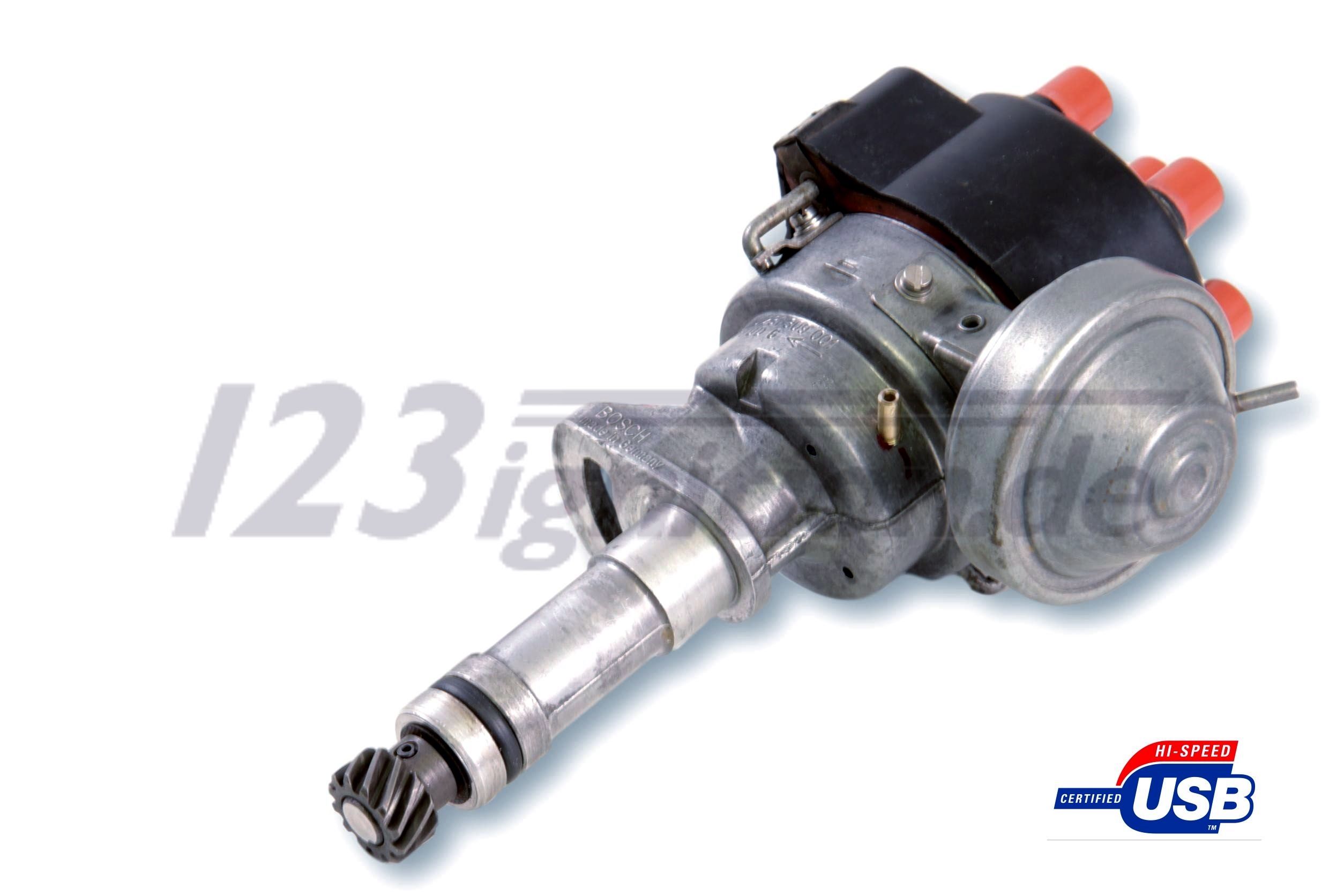 123\TUNE USB Zündverteiler für Mercedes 280 W114 Einbau in Originalverteiler